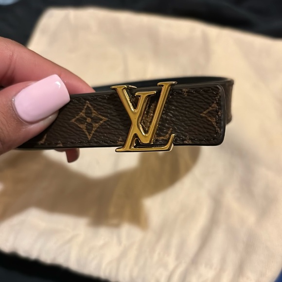 Reversible Louis Vuitton Uniform Belt - Picture 1 of 2